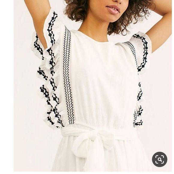 NWT Free People Weekend Brunch Minidress - Picture 2 of 8